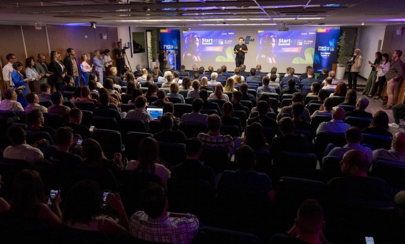 O Startup Summit 2026 foi oficialmente lançado na noite de 10/03, na sede do Sebrae/SC, em Florianópolis. Fotos: Fabrício Almeida