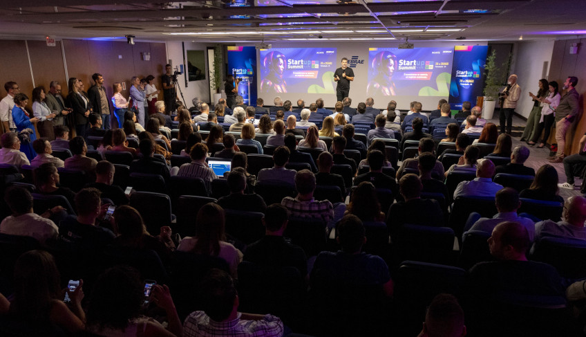 O Startup Summit 2026 foi oficialmente lançado na noite de 10/03, na sede do Sebrae/SC, em Florianópolis. Fotos: Fabrício Almeida